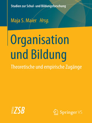 cover image of Organisation und Bildung